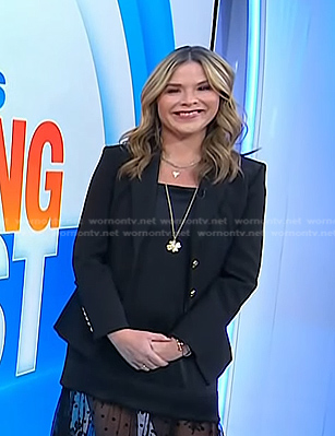 Jenna’s black blazer on Today