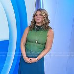 Jenna’s green and blue ombre dress on Today