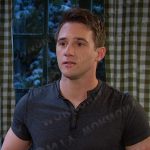 JJ’s grey henley tee on Days of our Lives