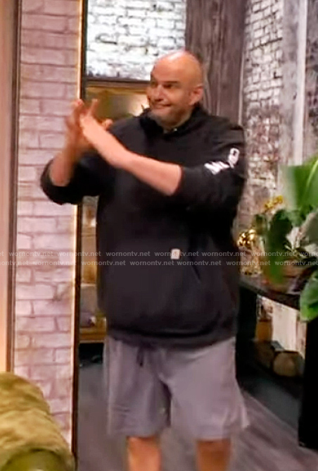 John Fetterman’s black hoodie on The View