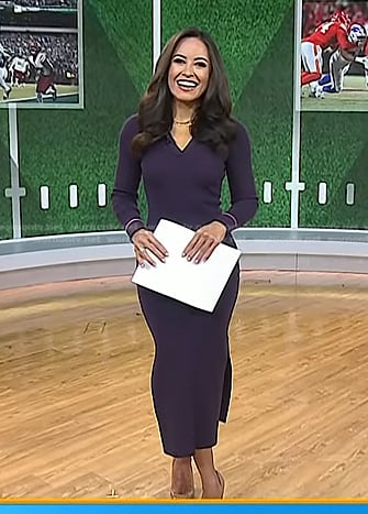 Kaylee’s ribbed polo dress on Today