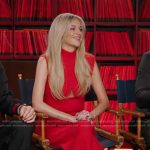 Kelsea Ballerini’s red cutout dress on Access Hollywood