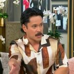 Kevin Tavas Villanueva’s printed shirt on Tamron Hall Show