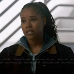 Kiana’s jacket with tan collar on Chicago PD