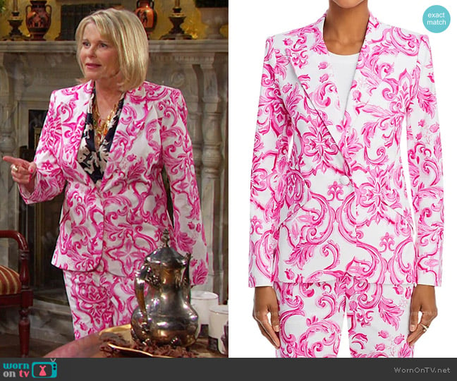 L'Agence Chamberlain Blazer worn by Bonnie Lockhart (Judi Evans) on Days of our Lives