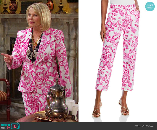 L'Agence Ludivine Trousers worn by Bonnie Lockhart (Judi Evans) on Days of our Lives