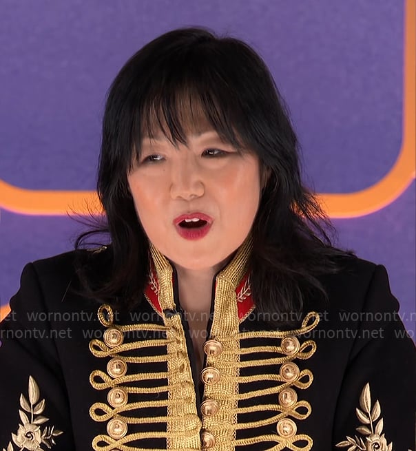 Margaret Cho's military jacket on Hollywood Squares