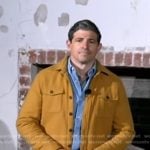 Matt Gutman’s yellow shirt jacket on Good Morning America