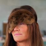 Meredith’s brown fur eye mask on The Real Housewives of Salt Lake City