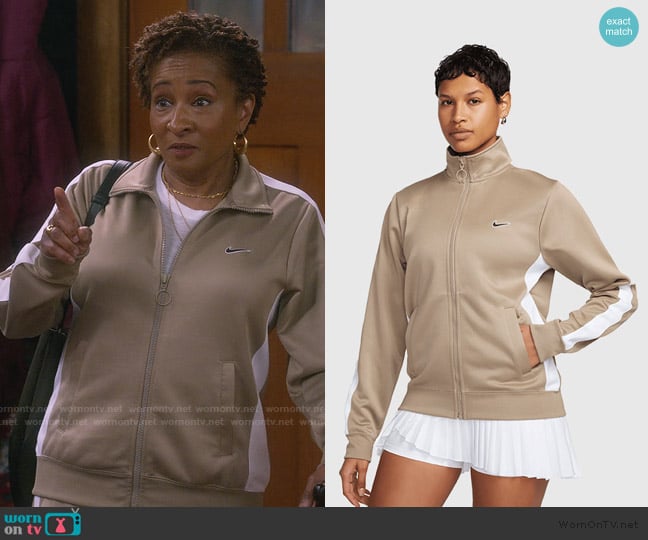 Nike NSW Parka Jacket worn by Lucretia Turner (Wanda Sykes) on The Upshaws