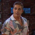 Rafe’s leaf print shirt on Days of our Lives