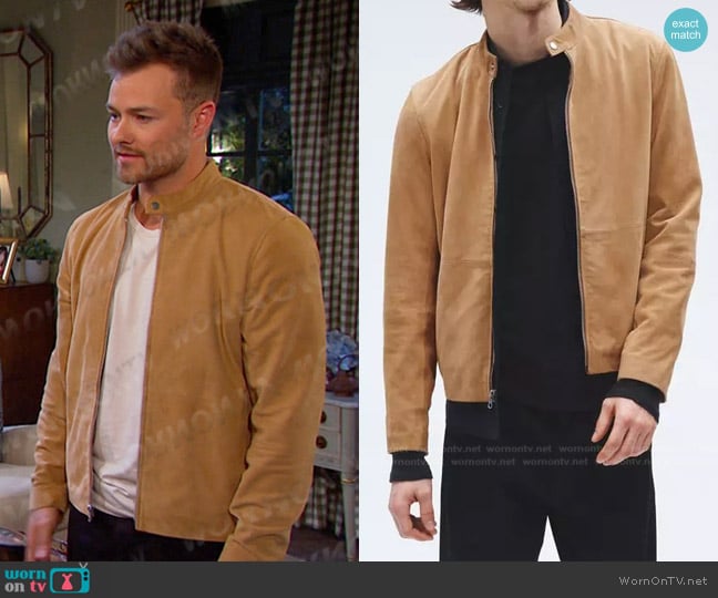 Doug’s beige suede jacket on Days of our Lives