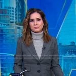 Rebecca’s grey blazer on Good Morning America