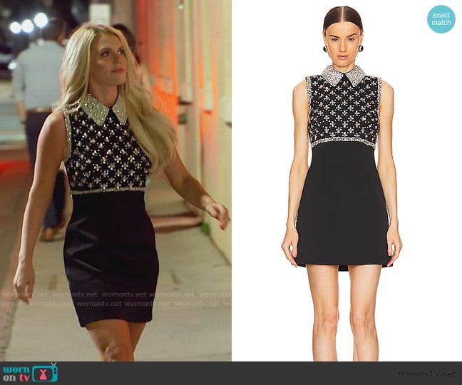 WornOnTV: Madison’s black embellished mini dress on Southern Charm ...