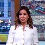 Rebecca’s white jacket on Good Morning America