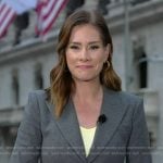 Rebecca’s grey blazer on Good Morning America