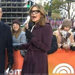 Savannah’s metallic pearl embellished pumps on Today