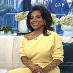 Sheryl Lee Ralph’s yellow off-shoulder knit dress on Today