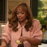 Sunny Anderson’s pink jacket on The Drew Barrymore Show