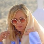 Sutton’s embellished round sunglasses on The Real Housewives of Beverly Hills