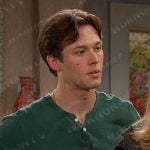 Tate’s green henley shirt on Days of our Lives