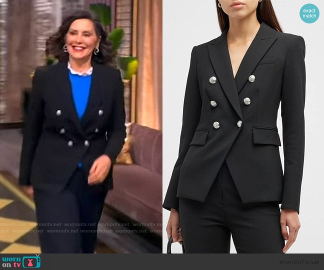 Veronica Beard Miller Dickey Jacket worn by Gretchen Whitmer on The View