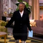 Whoopi’s camo print cargo pants on The View