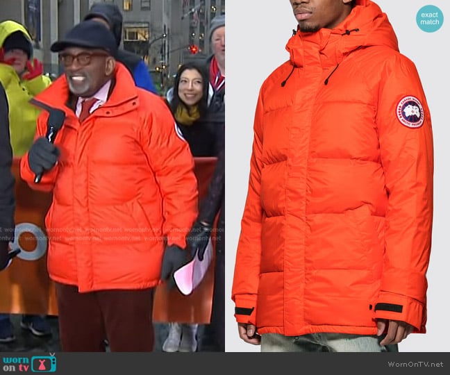 Canada Goose Approach Down Jacket worn by Al Roker on Today