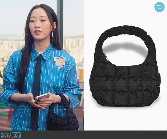 Cos Quilted Micro Bag worn by Yuri Han (Gia Kim) on XO Kitty