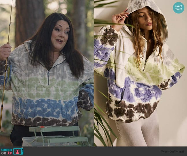 Free People Pull Trapped In Paradise worn by Dana Sue Sullivan (Brooke Elliott) on Sweet Magnolias