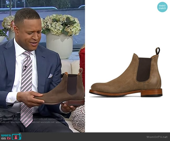 Frye Dylan Chelsea Boots worn by Craig Melvin on Today