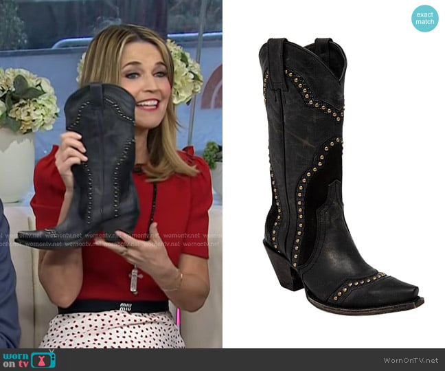 Idyllwind Walk This Way Western Boot worn by Savannah Guthrie on Today