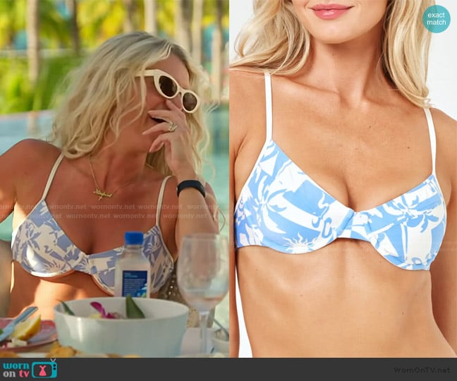 LSpace Missy Underwire Bikini Top worn by Madison LeCroy on Southern Charm