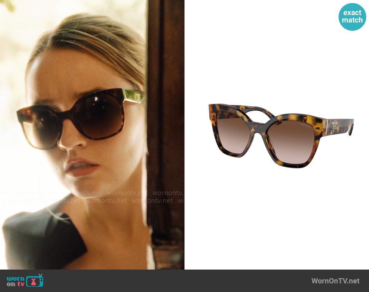 Prada Style 17ZS worn by Belle Gibson (Kaitlyn Dever) on Apple Cider Vinegar