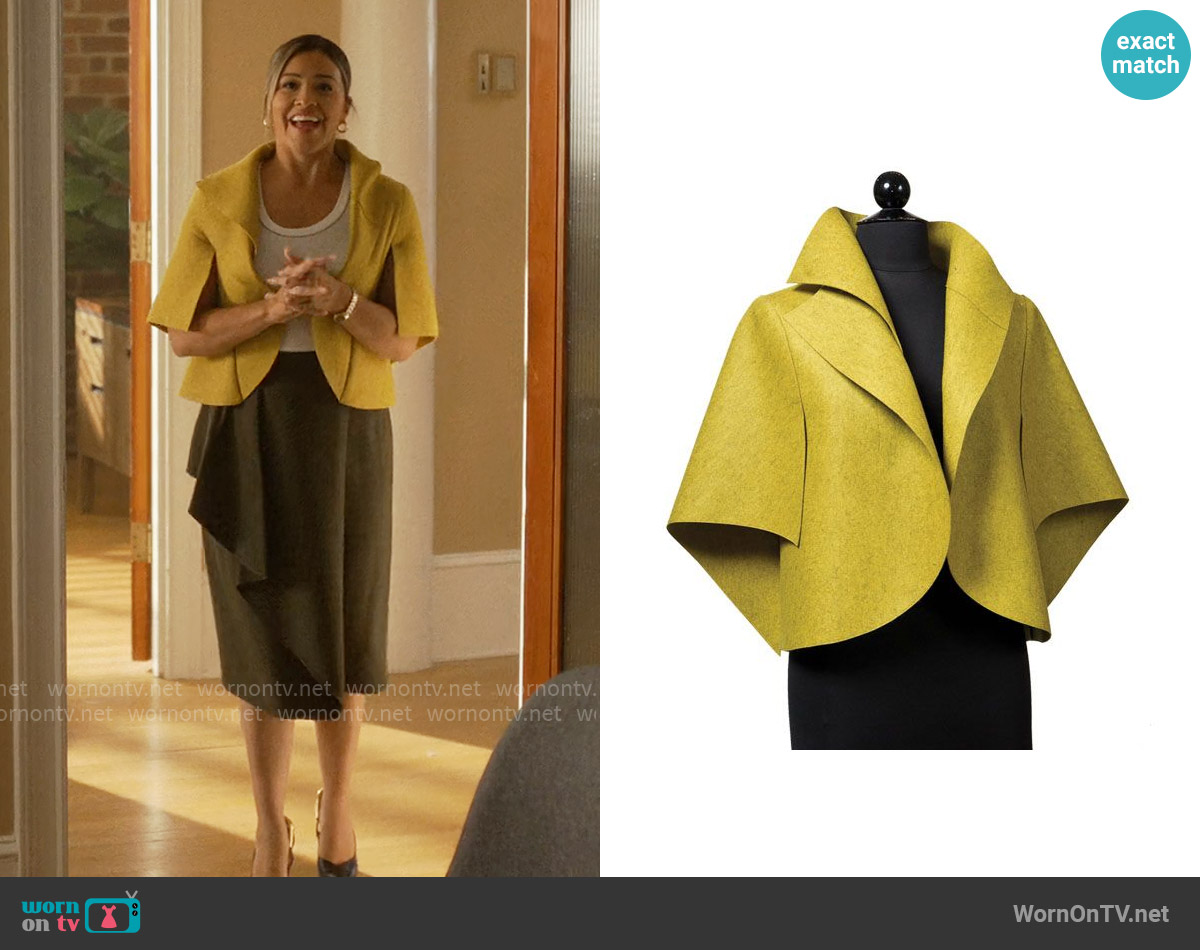 Teresa Maria Widuch Citrino Jacket worn by Marion Alba (Gina Rodriguez) on Will Trent