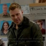 Adam’s fleece collar jacket on Chicago PD