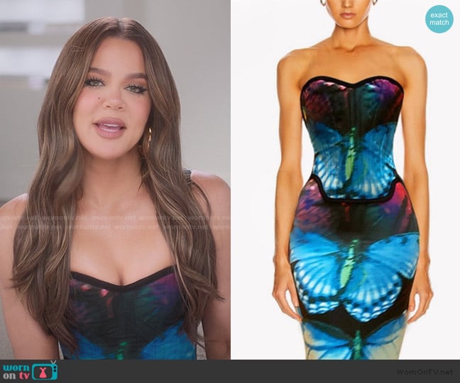 Alejandro Collection Butterfly Wing Set worn by Khloe Kardashian (Khloe Kardashian) on The Kardashians