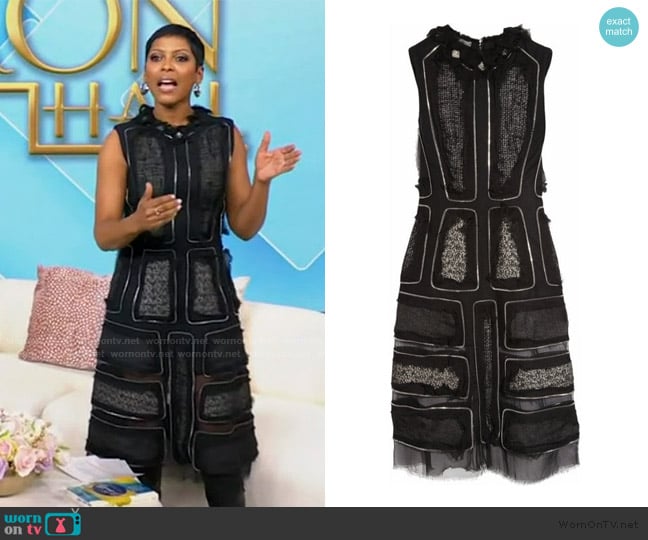 Alexander McQueen 2011 Fall Collection worn by Tamron Hall on Tamron Hall Show