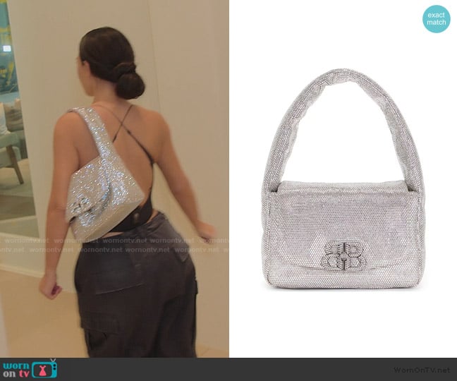 Balenciaga Monaco Small Sling Bag worn by Kim Kardashian (Kim Kardashian) on The Kardashians