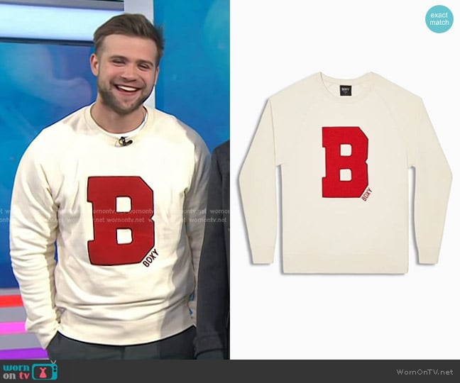 BDXY The Rigger B Sweater worn by Leo Woodall on Today