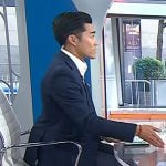Brian Cheung’s blue and grey sneakers on Today