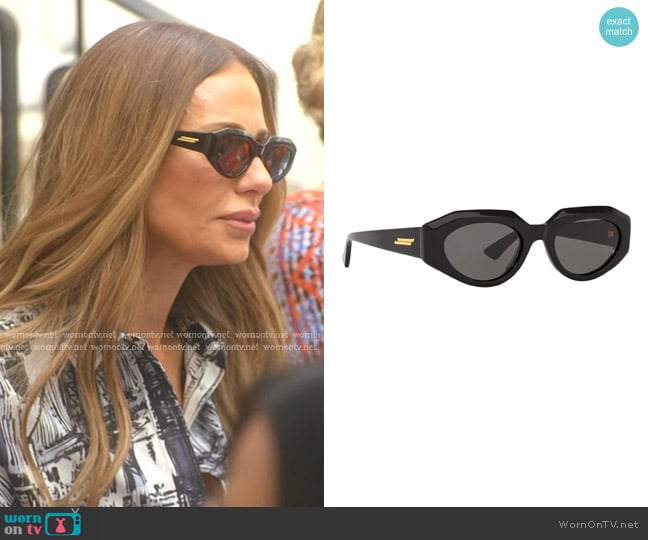 Bottega Veneta BV1031S Sunglasses worn by Dorit Kemsley on The Real Housewives of Beverly Hills