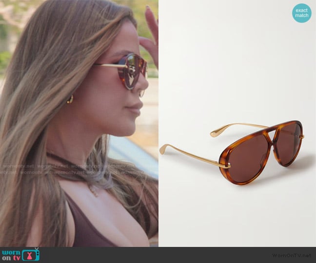 Khloe’s sunglasses on The Kardashians