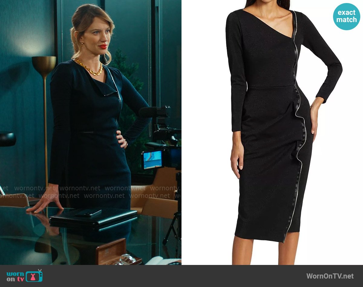 Chiara Boni La Petite Robe Sugar Dress worn by Shae Banfield (Yael Grobglas) on Matlock