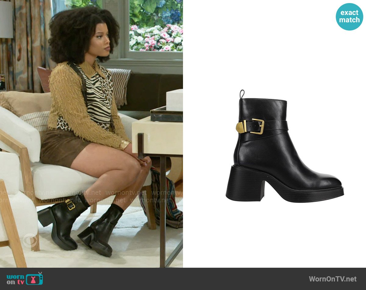 Chinese Laundry Adriel Boot worn by Eva Thomas (Ambyr Michelle) on Beyond the Gates