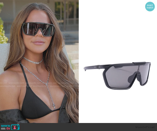 Chrome Hearts U Cnt Sea Me Sunglasses worn by Khloe Kardashian (Khloe Kardashian) on The Kardashians