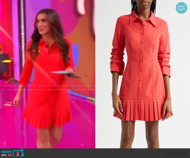 Cinq a Sept Lucilla Minidress worn by Alyssa Farah Griffin on The View