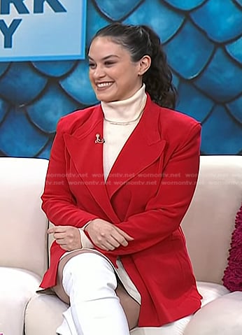 Donna's red blazer on Today