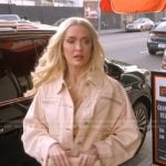 Erika’s beige trucker jacket and cargo pants on The Real Housewives of Beverly Hills