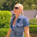 Erika’s denim mini dress on The Real Housewives of Beverly Hills